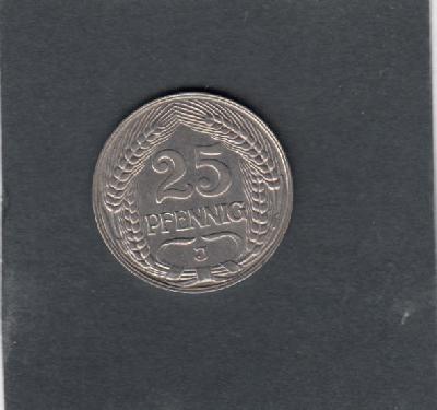 Beschrijving: 25 Pfennig